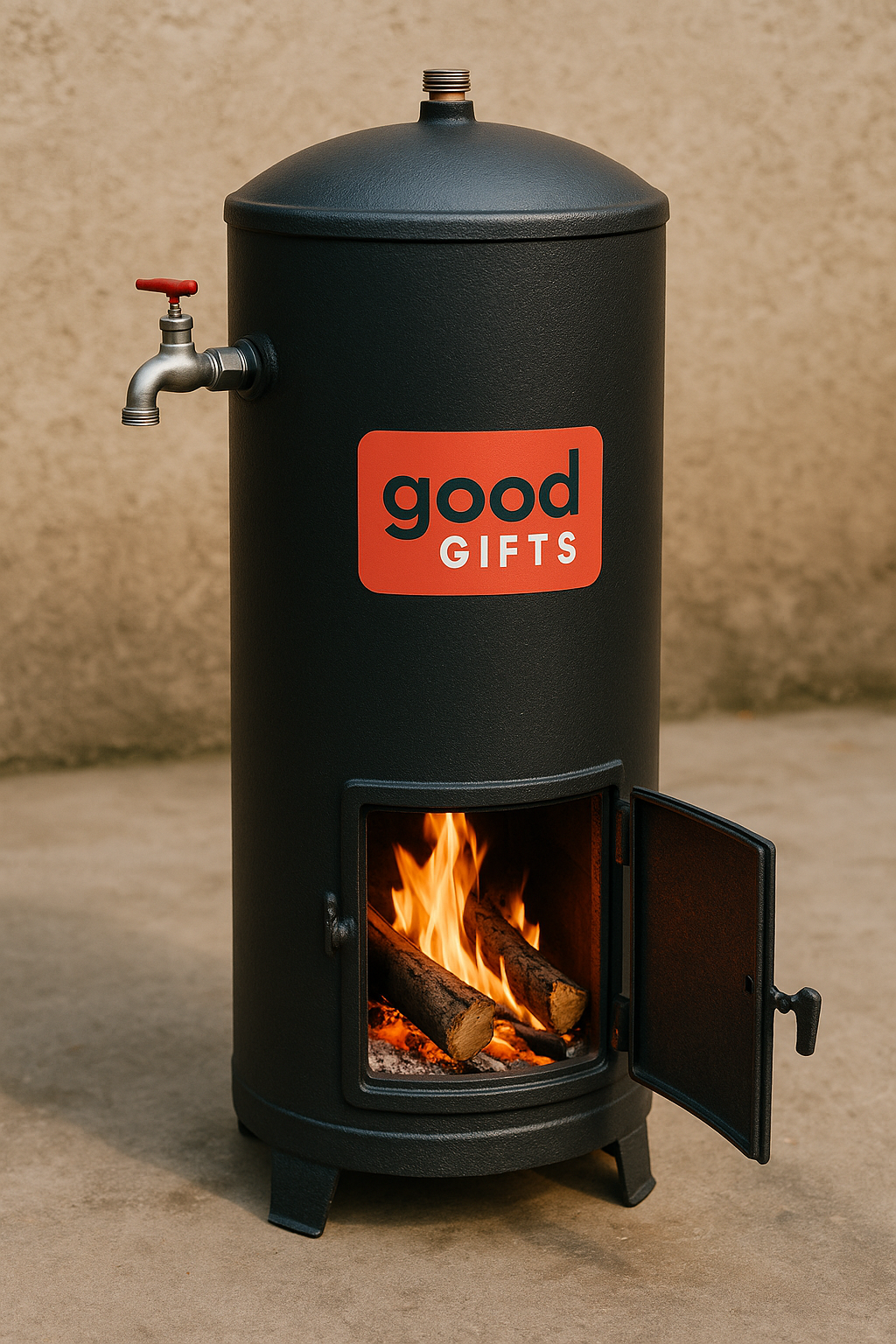 Wood fired Water Heater